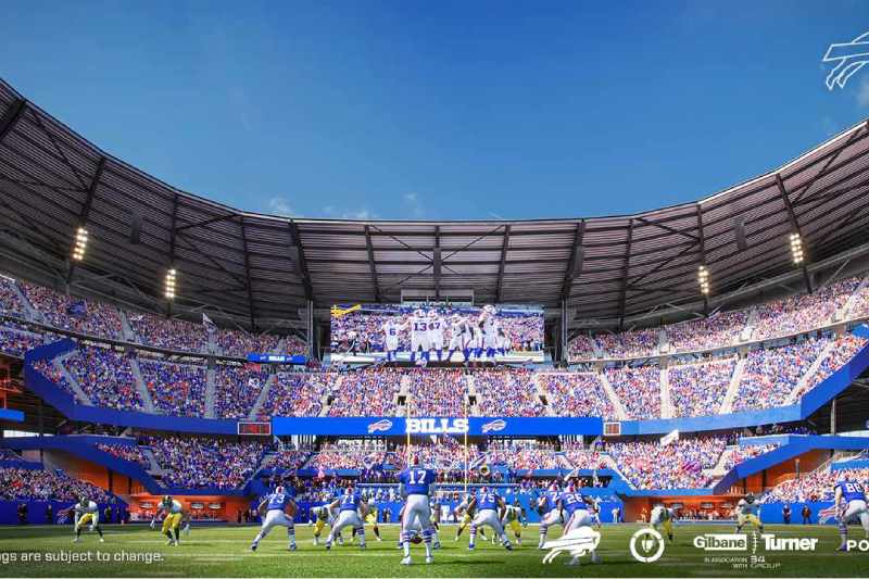 Construction du nouveau stade des Buffalo Bills commence