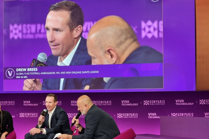 Drew Brees s'engage avec la franchise des Saints pour faire progresser le marché français