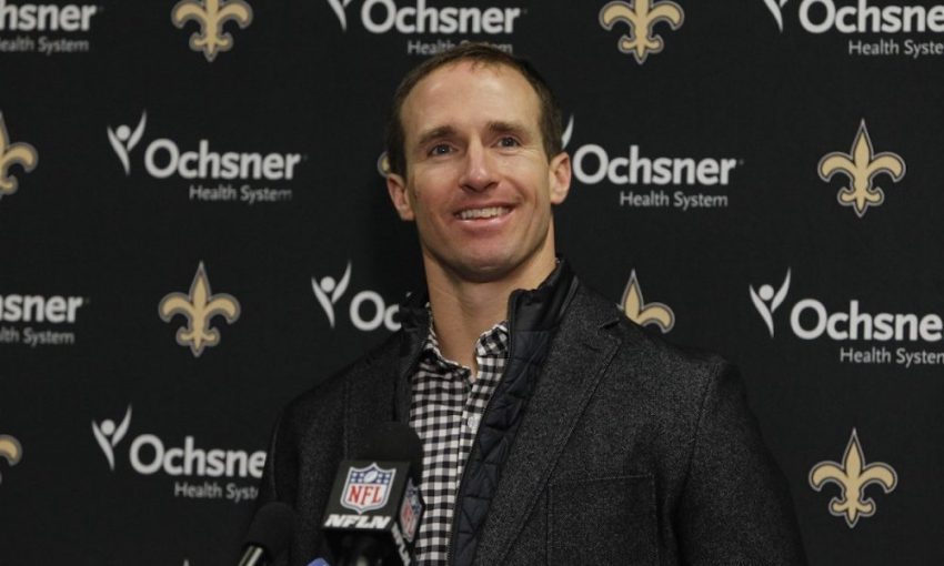 Drew Brees Visits Paris