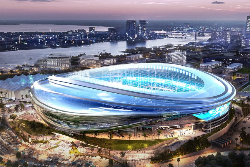 Jacksonville Jaguars Unveil Design for New Stadium