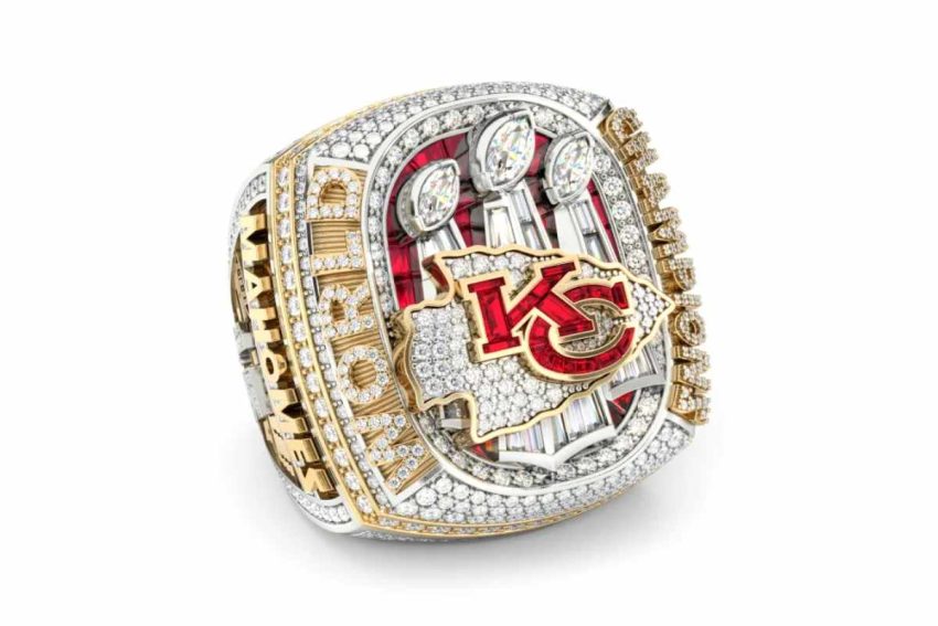 Kansas City Chiefs Win Super Bowl 2023 Championship Ring