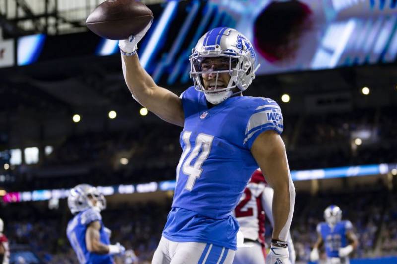 Amon-Ra St. Brown cherche Ã  prouver sa valeur lors du point NFL du 12 juillet