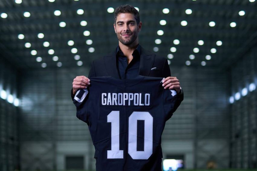 Jimmy Garoppolo Prepared for Start of NFL Training Camp on July 24th