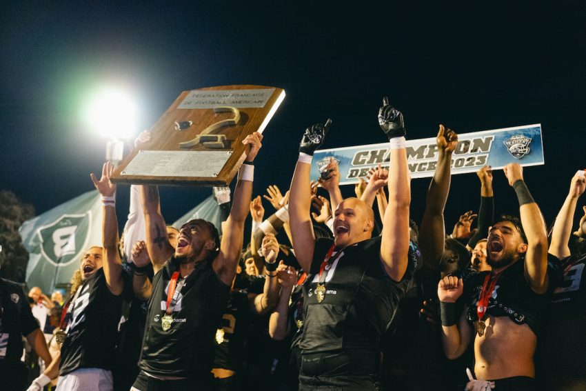 Thonon-les-Bains Black Panthers Defeat Blue Stars 35-18 in Diamond Helmet Tournament