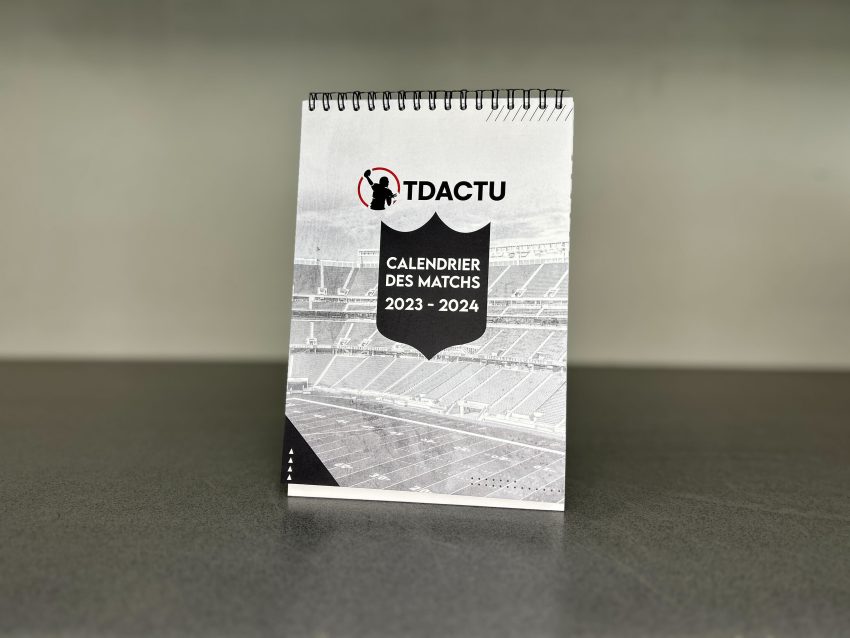 Commandez le calendrier NFL 2023 version papier pour soutenir TDActu sur Tipeee