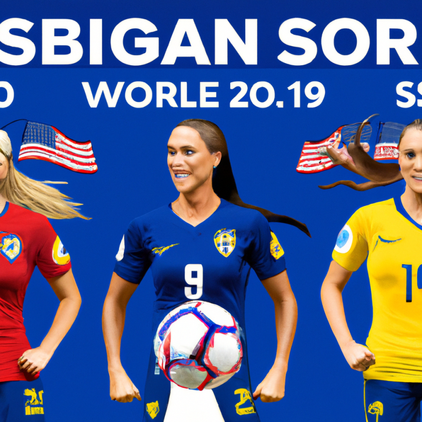 USA Women's Soccer Team to Face Sweden in Bet365 World Cup Game on August 6