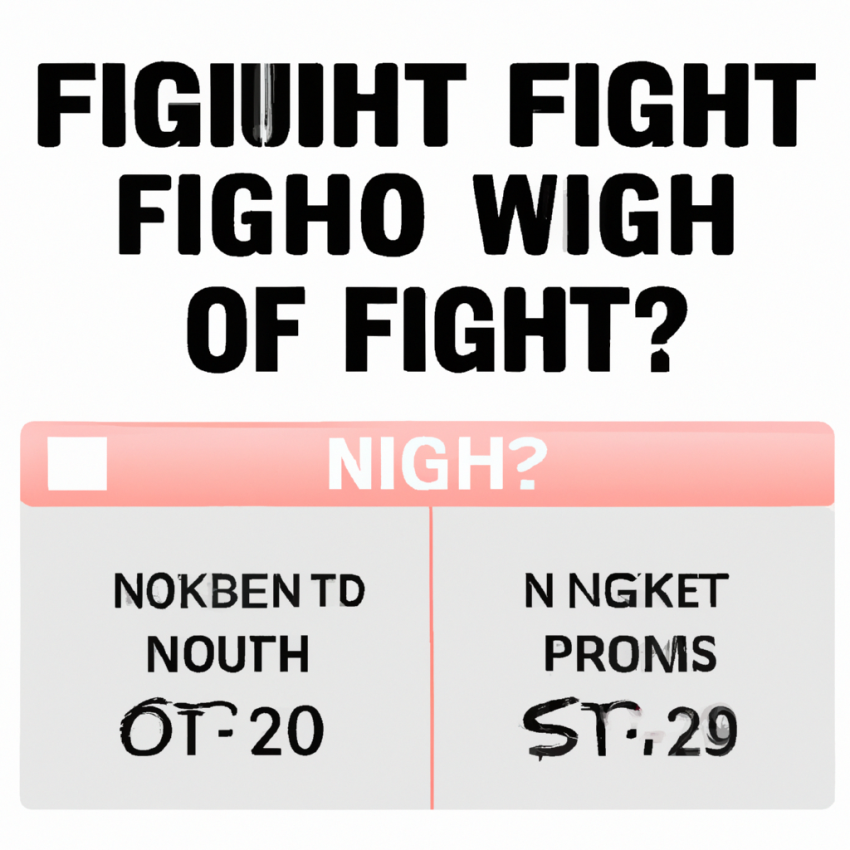 How to Bet on UFC Fight Night: Is It Worth It?