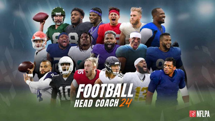 NFLPA-Sponsored Football Head Coach 24 Video Game