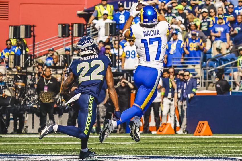 Puka Nacua mène les Rams à une victoire de 13-30 contre les Seahawks