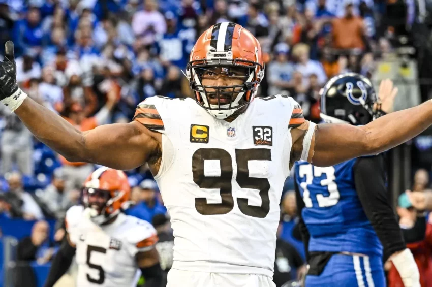 à la victoireMyles Garrett mène les Browns à la victoire 38-39 contre les Colts