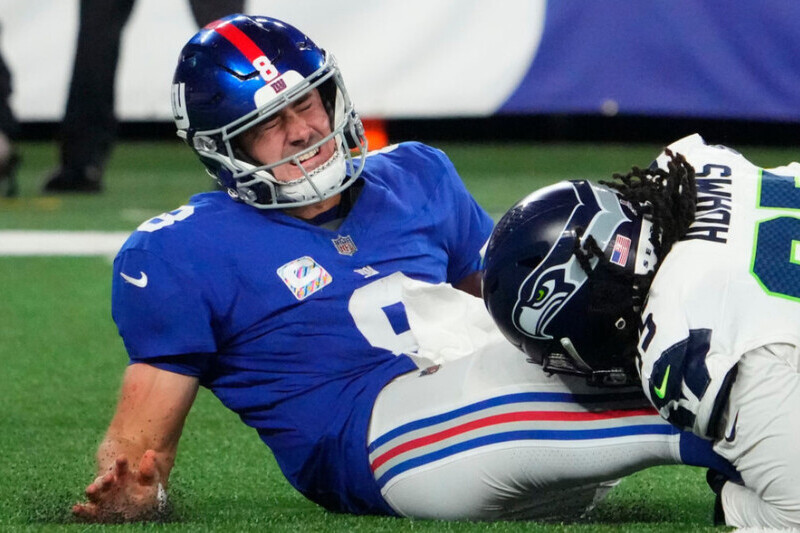 Daniel Jones Ruled Out of Sunday's Game Against the Giants