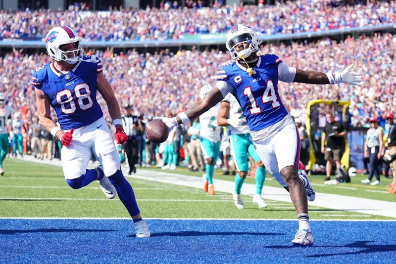 The Buffalo Bills and Josh Allen a make statement with 48-20 win over the  Miami Dolphins 