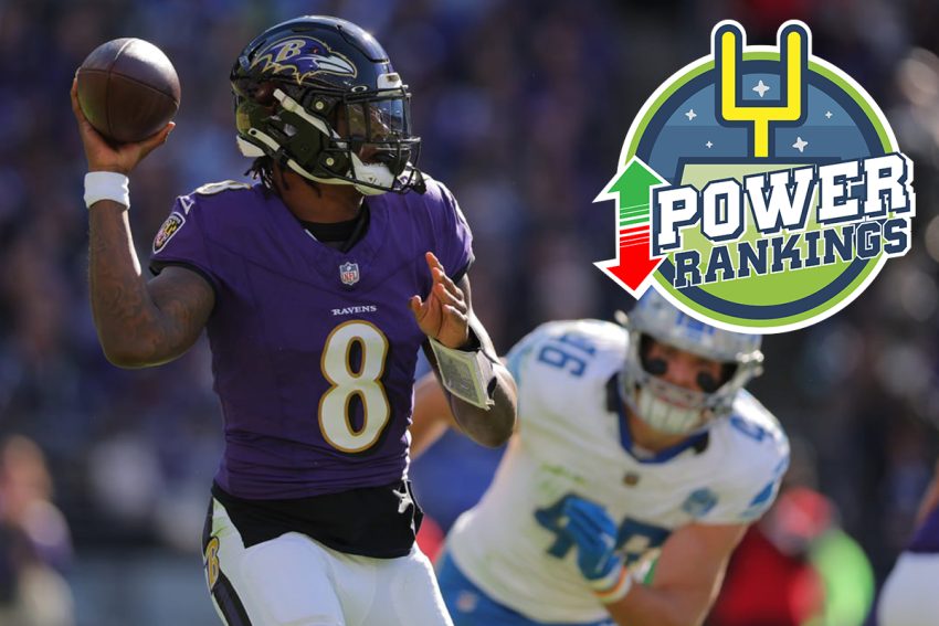 Les Ravens de Baltimore classés 3e au classement de la saison 7.