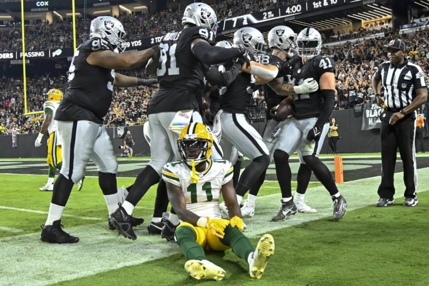 pas sauver les PackersJordan Love ne parvient pas à sauver les Packers contre les Raiders (17-13)