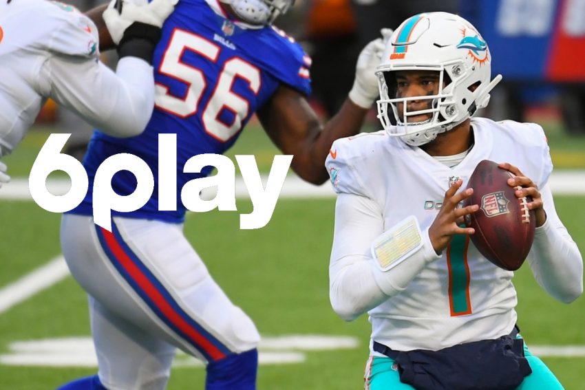 Regardez le match de football entre les Bills et les Dolphins sur 6play