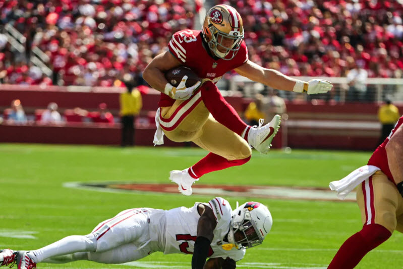 San Francisco 49ers Defeat Arizona Cardinals 35-16, Christian McCaffrey Named MVP