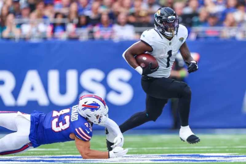 Travis Etienne Leads Jaguars to 25-20 Victory Over Bills