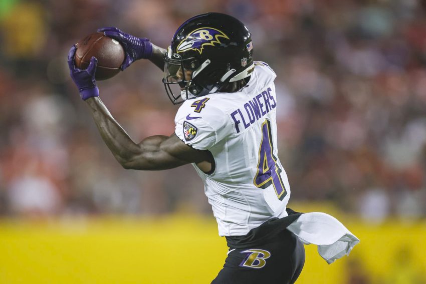 Zay Flowers, l'Électron Libre des Ravens de Baltimore, Débutant dans la NFL