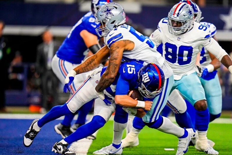 Dallas Cowboys dominent les New York Giants 49-17 lors du match du dimanche
