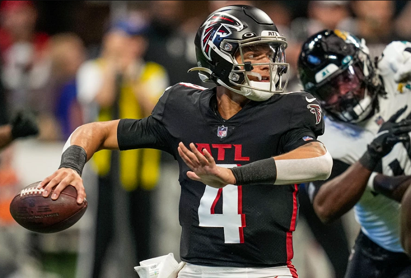 Desmond Ridder to Start at Quarterback for Falcons in Season Finale