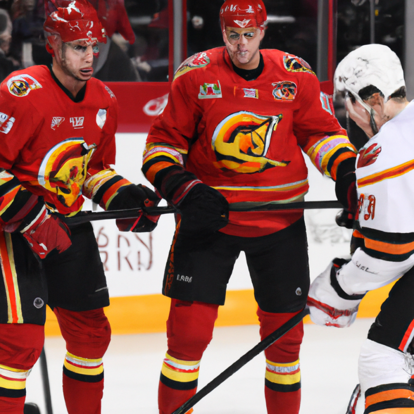 Flames Aim to Maintain Momentum in HNIC Coast To Coast Matchup