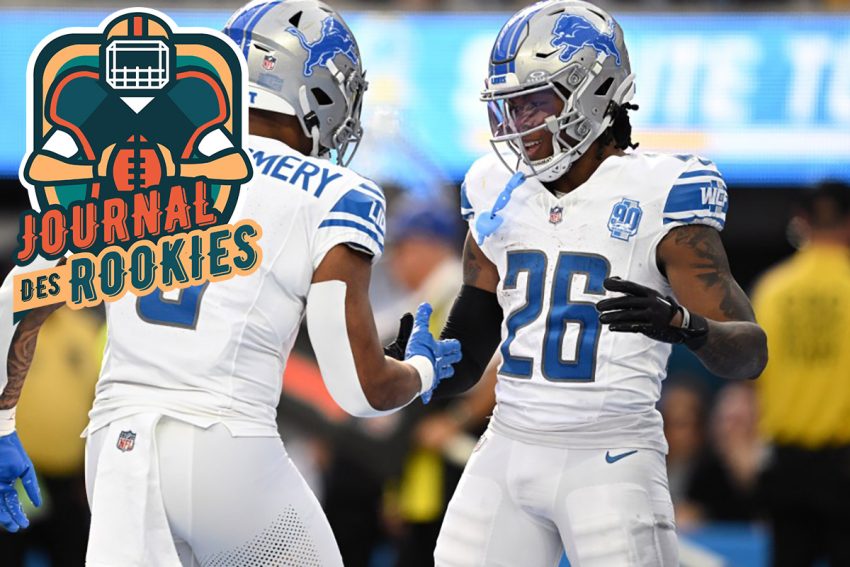 Jahmyr Gibbs confirme sa place de rookie de l'année dans le journal des rookies - semaine 10
