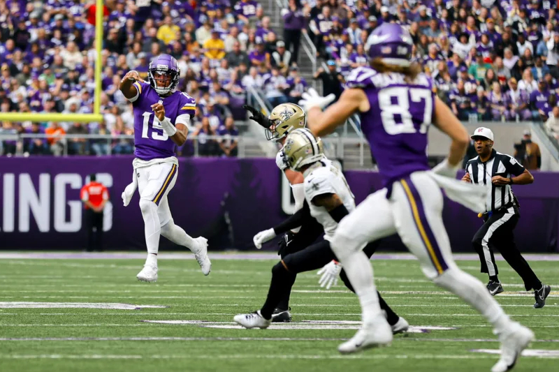 Joshua Dobbs Leads Vikings to 27-19 Victory Over Saints