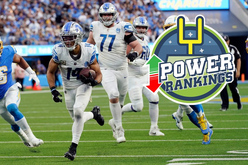 Les Lions de Detroit classés 3e dans le Classement des Puissances de la Saison 10, les Bengals de Cincinnati à l'extérieur du Top 10