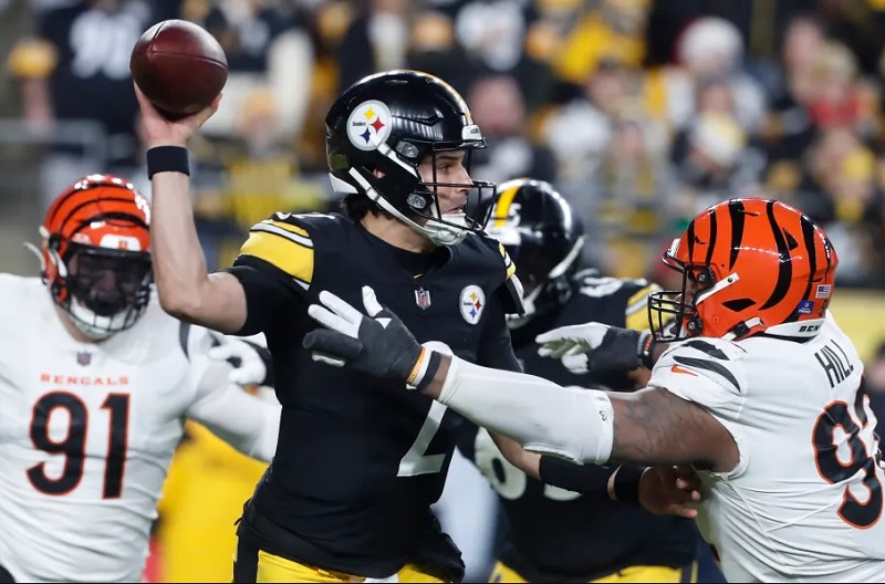 Mason Rudolph maintient son poste de titulaire chez les Steelers
