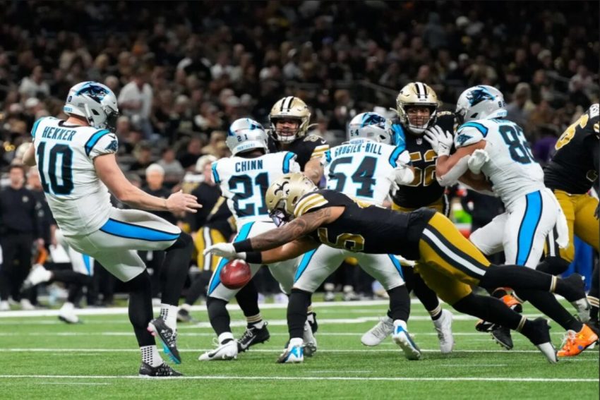 New Orleans Saints vainqueurs 28-6 contre les Carolina Panthers