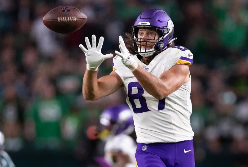 T.J. Hockenson des Vikings placé sur la liste des blessés pour le restant de la saison