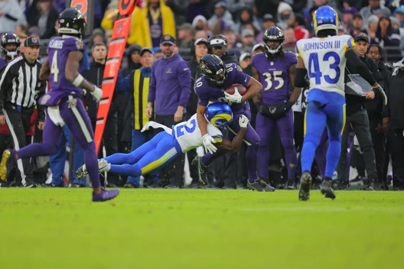 Tylan Wallace conduit les Ravens à une victoire de 37-31 contre les Rams
