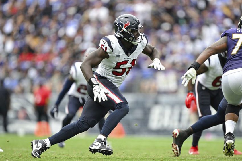 Will Anderson (Texans) amÃ©liore sa performance en tant que rookie