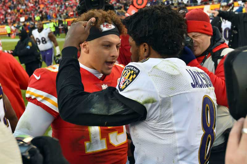 Les quarterbacks Lamar Jackson, Patrick Mahomes et Brock Purdy ne joueront pas en Semaine 18.