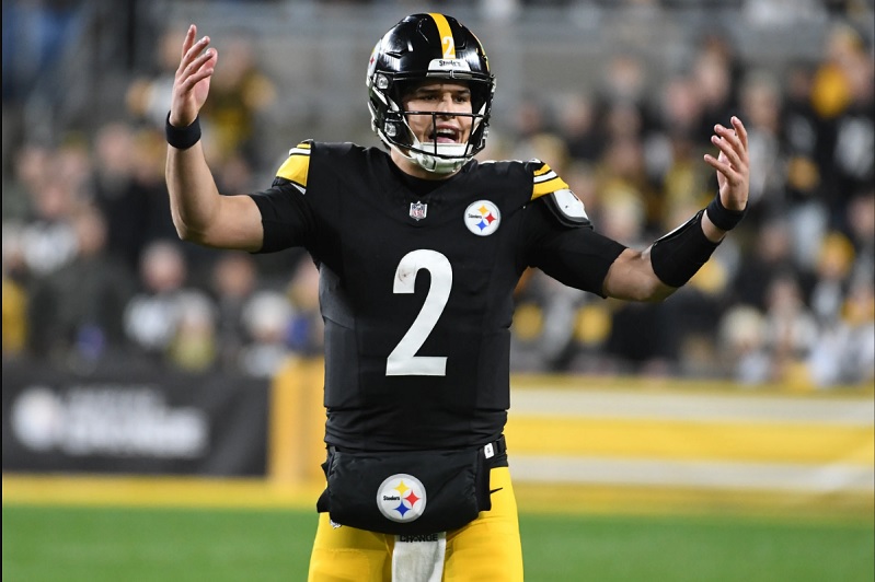 Mason Rudolph reste le quarterback titulaire des Steelers