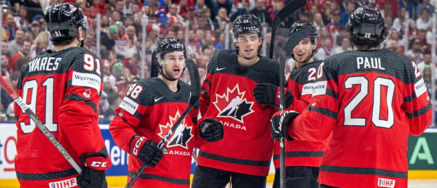 Aperçu des quarts de finale du Championnat du Monde IIHF : Canada contre Slovaquie en tête d'affiche parmi quatre matchs
