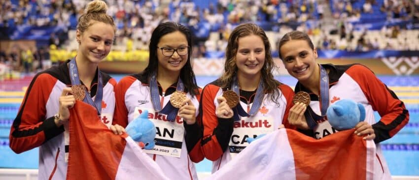 Cotes des Jeux Olympiques de Paris 2024 : Les femmes canadiennes prêtes à se démarquer dans les épreuves de natation