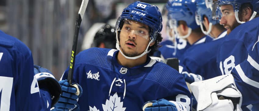 Quelles options les Maple Leafs ont-ils à l'aile gauche?