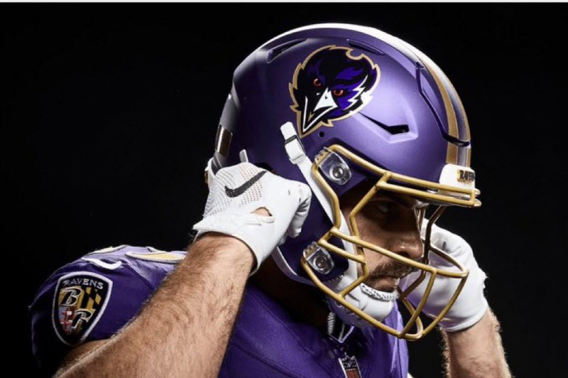 Ravens: A Special Helmet for the Game Against the Bengals