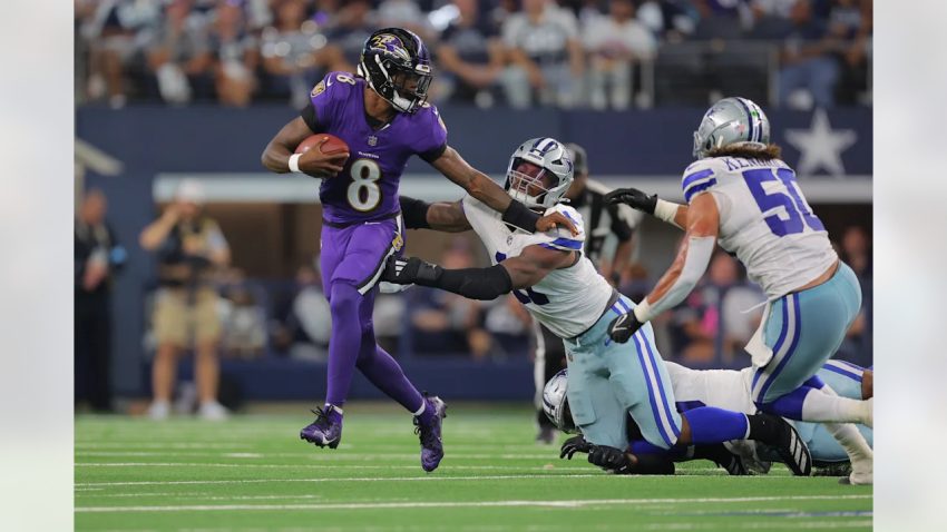 Cowboys Nearly Achieve Comeback, Ravens Almost Face Humiliation in 25-28 Game