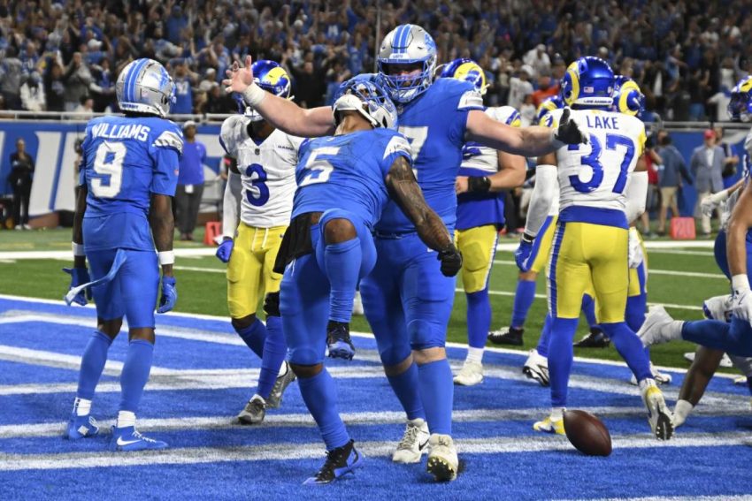 David Montgomery Seals Victory for Lions Against Rams with 26-20 Overtime Win
