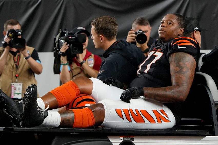 End of Season for Trent Brown of the Bengals