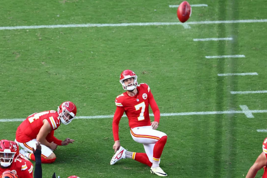 Harrison Butker Saves Chiefs in 26-25 Win Over Bengals Amidst a Shower of Handkerchiefs