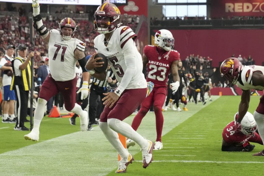 Jayden Daniels Leads Cardinals to 42-14 Victory Over Commanders in Revenge for Coach