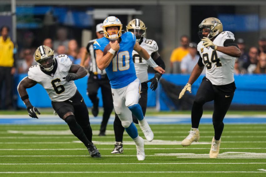 Justin Herbert Emerges as the Superhero in Chargers-Saints Game with a Score of 26-8