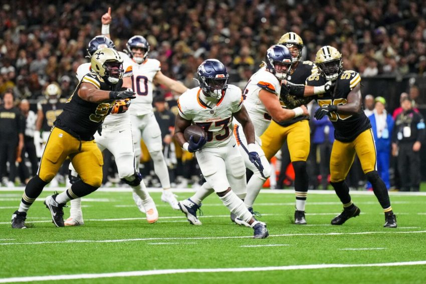 "Saints vs. Broncos (10-33): Javonte Williams Performs at the Rhythm of Jazz"