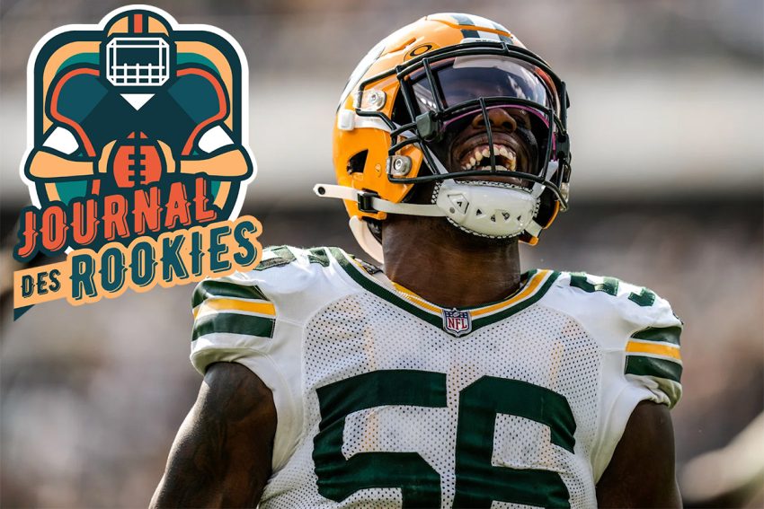 "Week 8 Rookie Journal: Edgerrin Cooper Emerges as the New Standard"