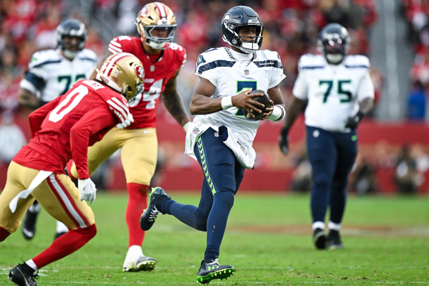 "49ers vs Seahawks (17-20): Geno's Genius Move"