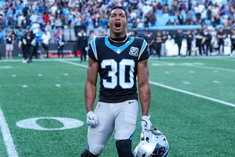 Panthers Invest 33 Million for Running Back Chuba Hubbard