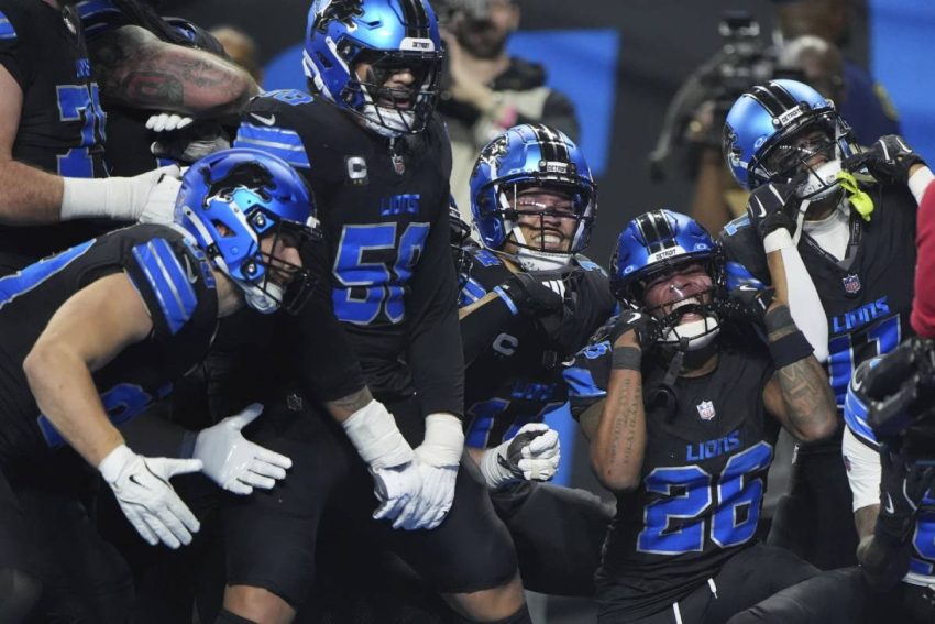 Jamhyr Gibbs Leads Detroit Lions to 31-9 Victory Over Vikings, Securing NFC Title for Detroit